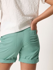 M&Co Green Cotton Poplin Shorts - Image 4 of 5