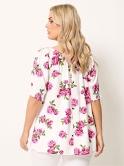 Yours Curve Pink Boho Top - Image 3 of 5