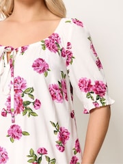 Yours Curve Pink Boho Top - Image 4 of 5