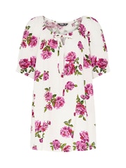 Yours Curve Pink Boho Top - Image 5 of 5