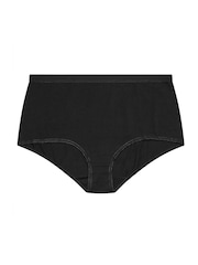 Yours Curve Blue Animal Print Full Briefs 5 Pack - Image 7 of 7