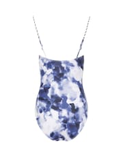 Long Tall Sally White Inky Twist Strap Swimsuit - Image 6 of 6