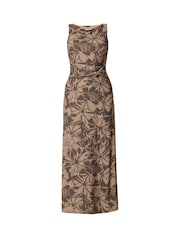 Long Tall Sally Brown Floral Maxi Dress - Image 5 of 5