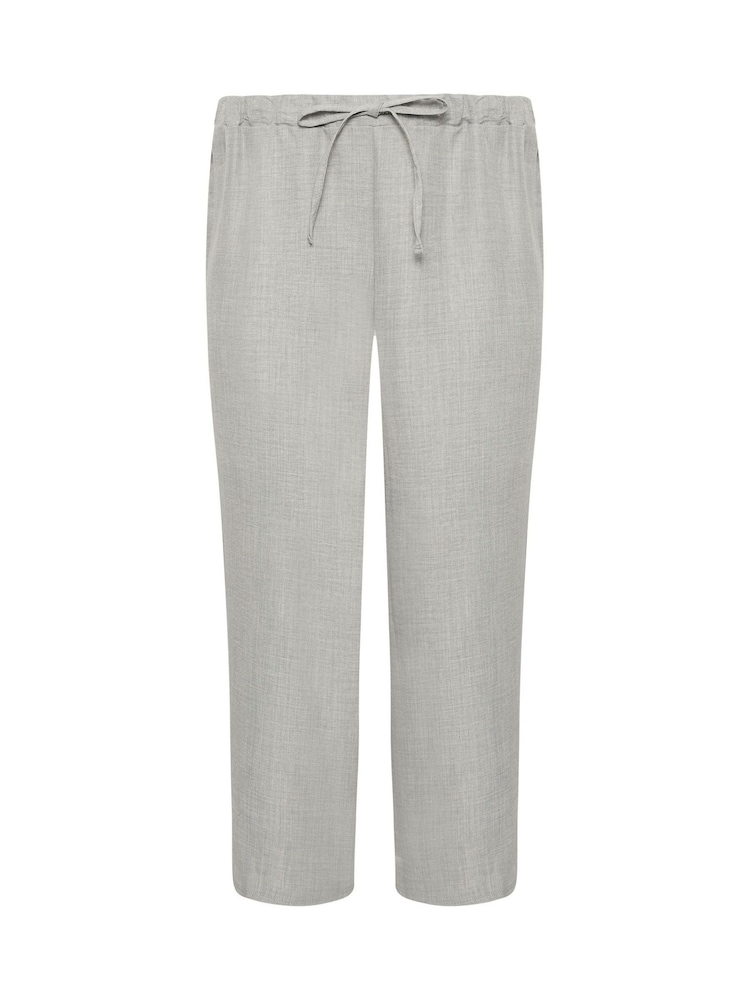 M&Co Grey Linen Look Culottes - Image 4 of 4