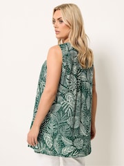 Yours Curve Green Cami Vest Top - Image 3 of 5