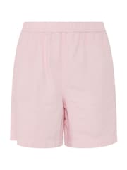 Yours Curve Pink Denim Shorts - Image 4 of 4