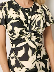Long Tall Sally Black Twist Maxi Dress - Image 4 of 5