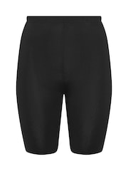 Yours Curve Black Cycling Shorts 2 Pack - Image 7 of 8