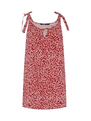Yours Curve Red Cami Vest Top - Image 5 of 5