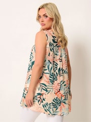 Yours Curve Natural Cami Vest Top - Image 2 of 5