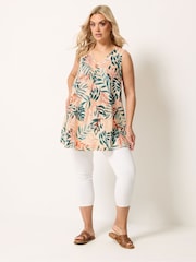Yours Curve Natural Cami Vest Top - Image 3 of 5