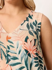 Yours Curve Natural Cami Vest Top - Image 4 of 5