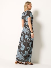 Long Tall Sally Brown Twist Maxi Dress - Image 3 of 5