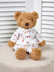 JoJo Maman Bébé Christmas Bear in PJs Soft Toys - Image 1 of 4