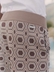 MAUVAIS Natural Monica Slim Knit in Beige Shorts - Image 8 of 8