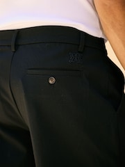 MAUVAIS Black Relaxed Pleated Bermuda Shorts - Image 5 of 6