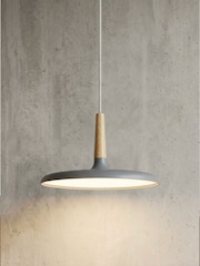 RUL LIGHTING Grey Bettina LED Metal Pendant - Image 1 of 5