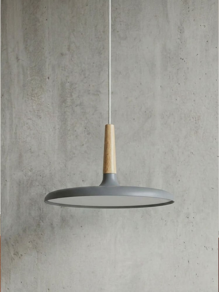 RUL LIGHTING Grey Bettina LED Metal Pendant - Image 2 of 5 RUL LIGHTING Grey Bettina LED Metal Pendant - Image 2 of 5