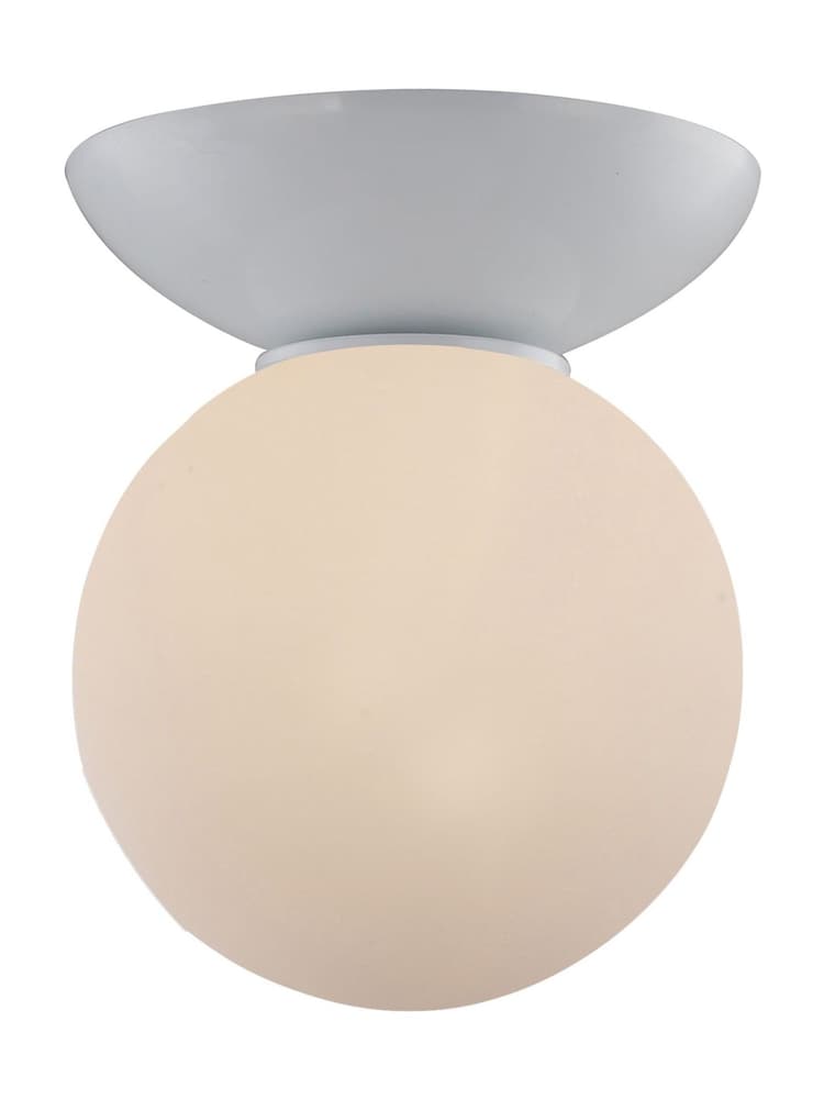 RUL LIGHTING White Lente Bathroom Glass Ceiling Light - Image 5 of 5 RUL LIGHTING White Lente Bathroom Glass Ceiling Light - Image 5 of 5