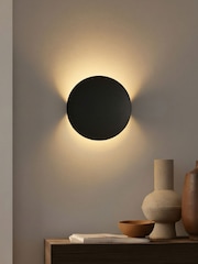 RUL LIGHTING Black Naya LED Metal Wall Light - Image 1 of 4