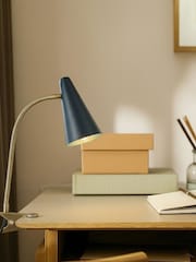 RUL LIGHTING BLUE GOLD Matias Metal Clamp Light - Image 1 of 4