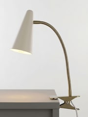 RUL LIGHTING Cream Gold Matias Metal Clamp Light - Image 4 of 4