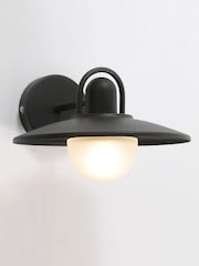 RUL LIGHTING Black Matte Kender Outdoor Metal Wall Light - Image 4 of 4