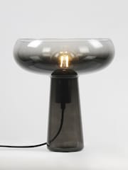 RUL LIGHTING Black Basel Glass Table Light - Image 4 of 4