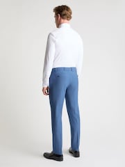 כחול  - Remus Uomo Peppe Tapered Fit Suit Trousers - תמונה 3 מתוך 6