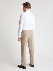 שמנת - Remus Uomo Peppe Tapered Fit Suit Trousers - תמונה 3 מתוך 6