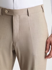 שמנת - Remus Uomo Peppe Tapered Fit Suit Trousers - תמונה 4 מתוך 6