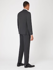 Remus Uomo Grey Palucci Tapered Fit Stretch Suit Jacket - Image 2 of 6