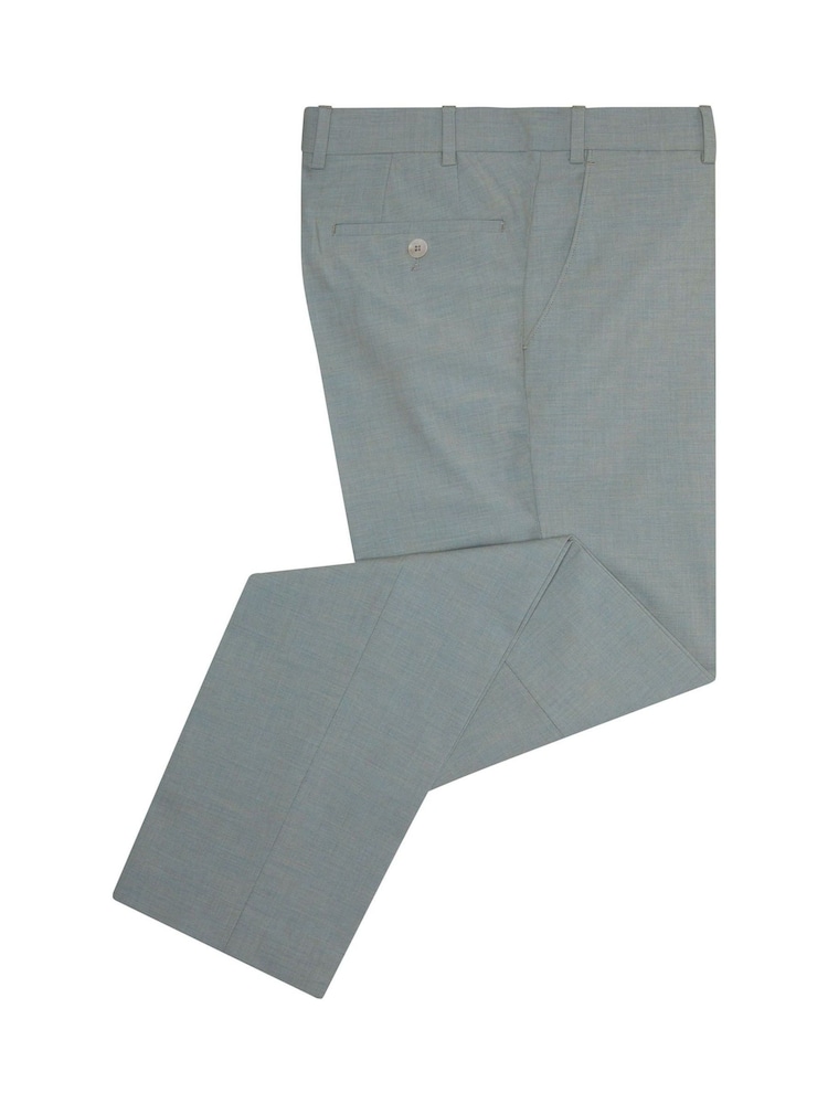 ירוק - Remus Uomo Peppe Tapered Fit Suit Trousers - תמונה 1 מתוך 3