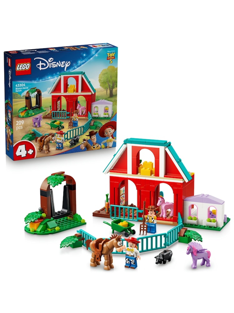 LEGO Disney 43304  Toy Story 5 Woody Jessie Stable Scene - Image 1 of 8