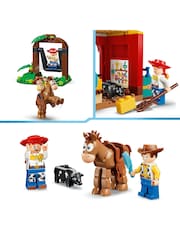 LEGO Disney 43304  Toy Story 5 Woody Jessie Stable Scene - Image 5 of 8