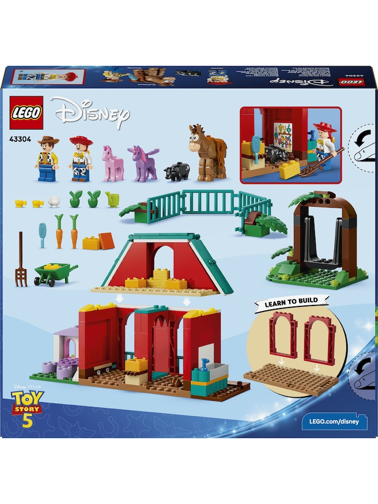 LEGO Disney 43304  Toy Story 5 Woody Jessie Stable Scene - Image 8 of 8