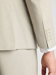 Remus Uomo Cream Pablo Tapered Fit Stretch Suit Jacket - Image 5 of 6
