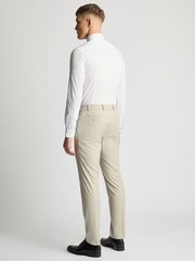 Remus Uomo Cream Pablo Tapered Fit Suit Trousers - Image 3 of 6