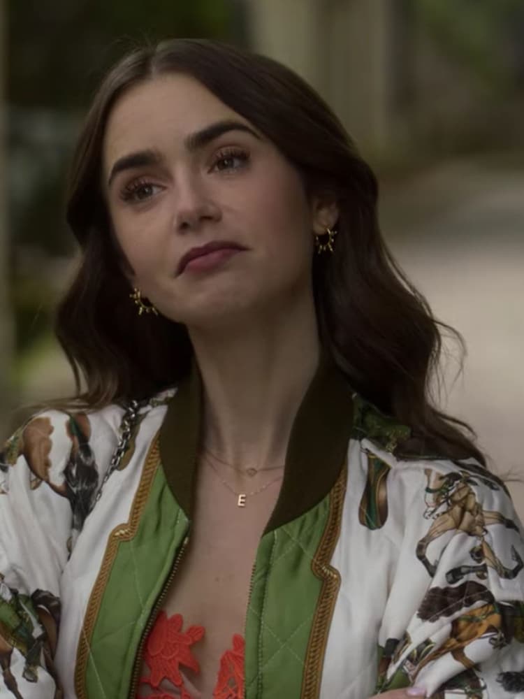 Jale Gold Hoop Earrings - Image 2 of 6