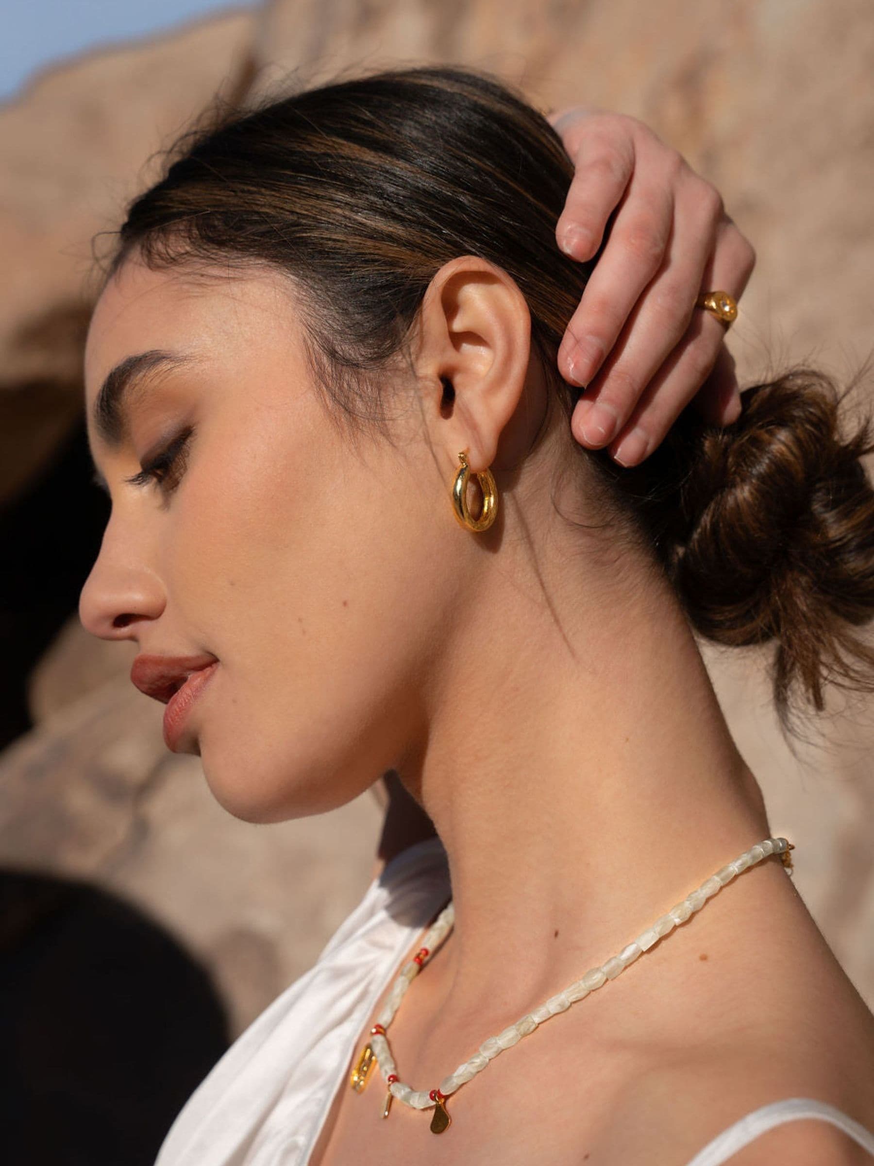 Next：日本 Caprice Hoop Earrings from Next Japan