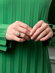 Siena Emerald Cocktail Ring - Image 3 of 3