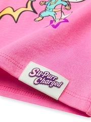 Character Pink Super Kitties Glitter T-Shirt - Image 4 of 9