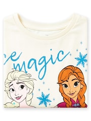 Character Disney Frozen Anna And Elsa T-Shirt Ice Magic - Imagen 5 de 8