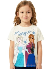 Character Disney Frozen Anna And Elsa T-Shirt Ice Magic - Imagen 8 de 8