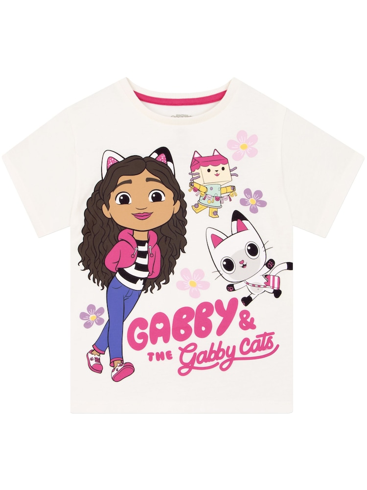 Character Pink Gabby's Dollhouse 3 Pack T-Shirts - Image 2 of 5 Character Pink Gabby's Dollhouse 3 Pack T-Shirts - Image 2 of 5