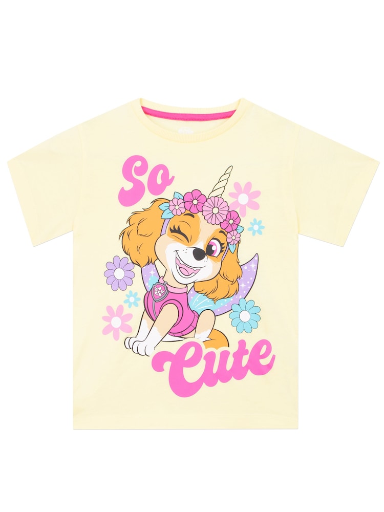 Character Pink PAW Patrol Skye And Liberty T-Shirts 3 Pack - Image 2 of 5 Character Pink PAW Patrol Skye And Liberty T-Shirts 3 Pack - Image 2 of 5