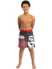 Character Red Star Wars Stormtrooper Swim Shorts - Image 5 of 9