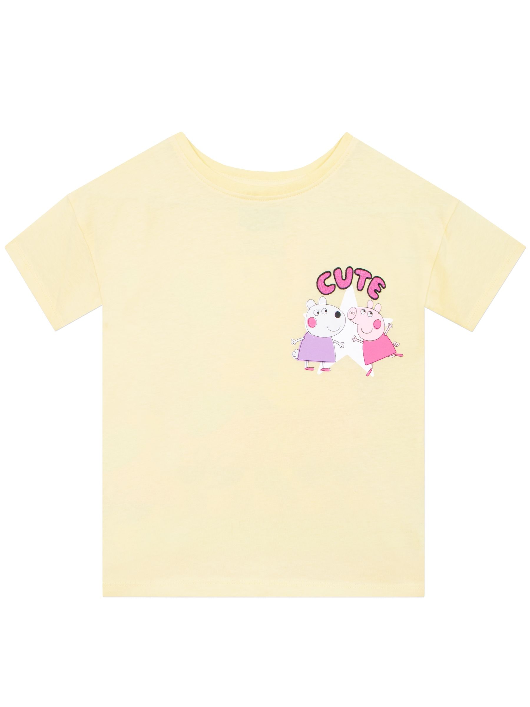 Buy Character Yellow Peppa Pig Cute T-Shirt from Next USA