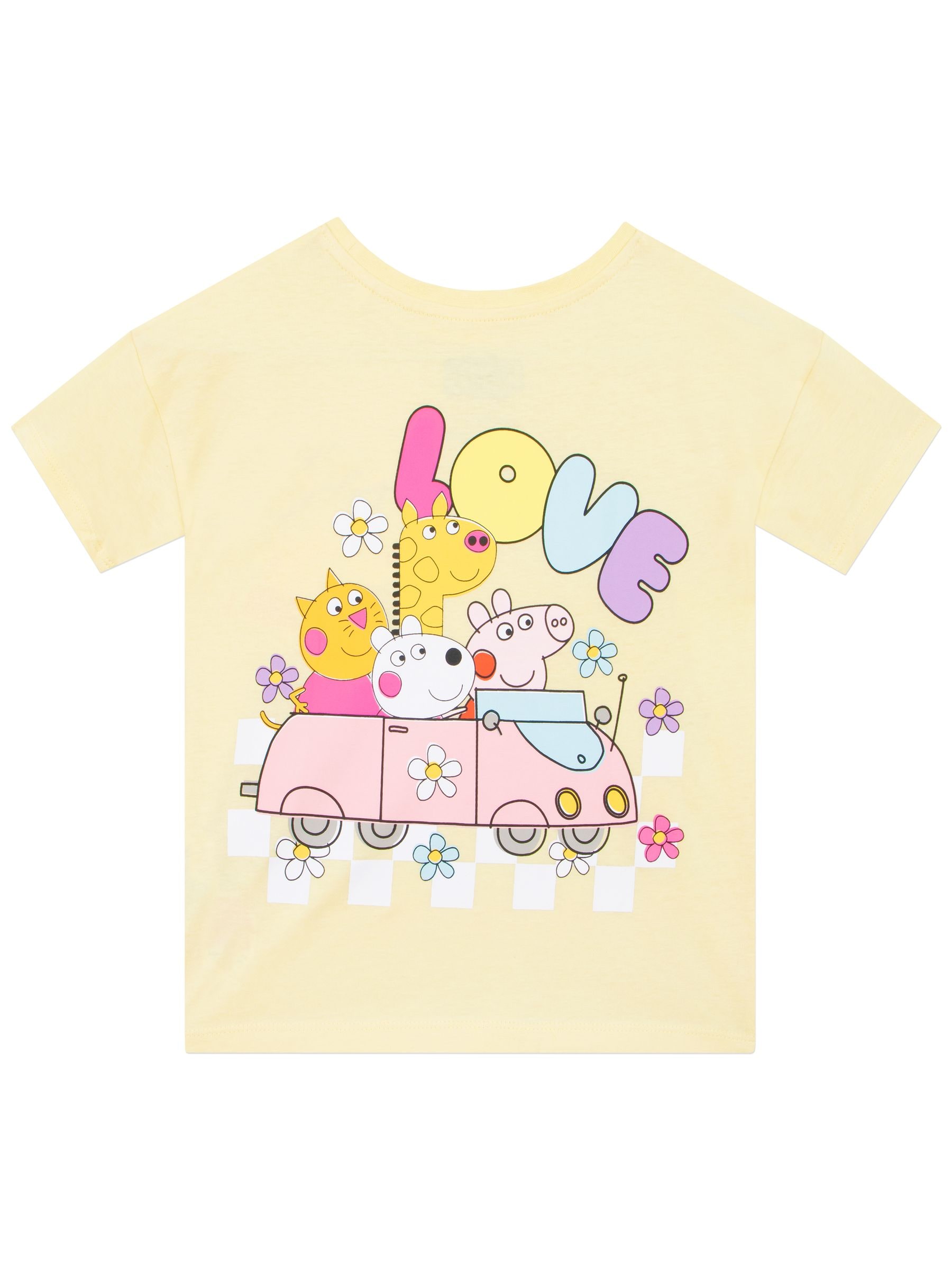 BALENCIAGA Peppa Pig コラボ Tシャツ イエロー Buy Character Yellow Peppa Pig Cute T-Shirt from Next USA