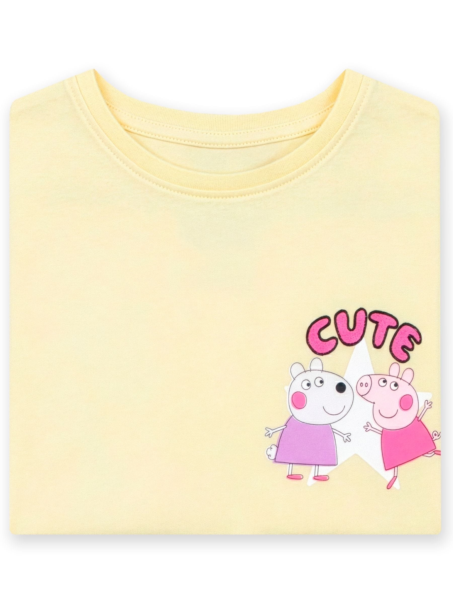 Buy Character Yellow Peppa Pig Cute T-Shirt from Next USA
